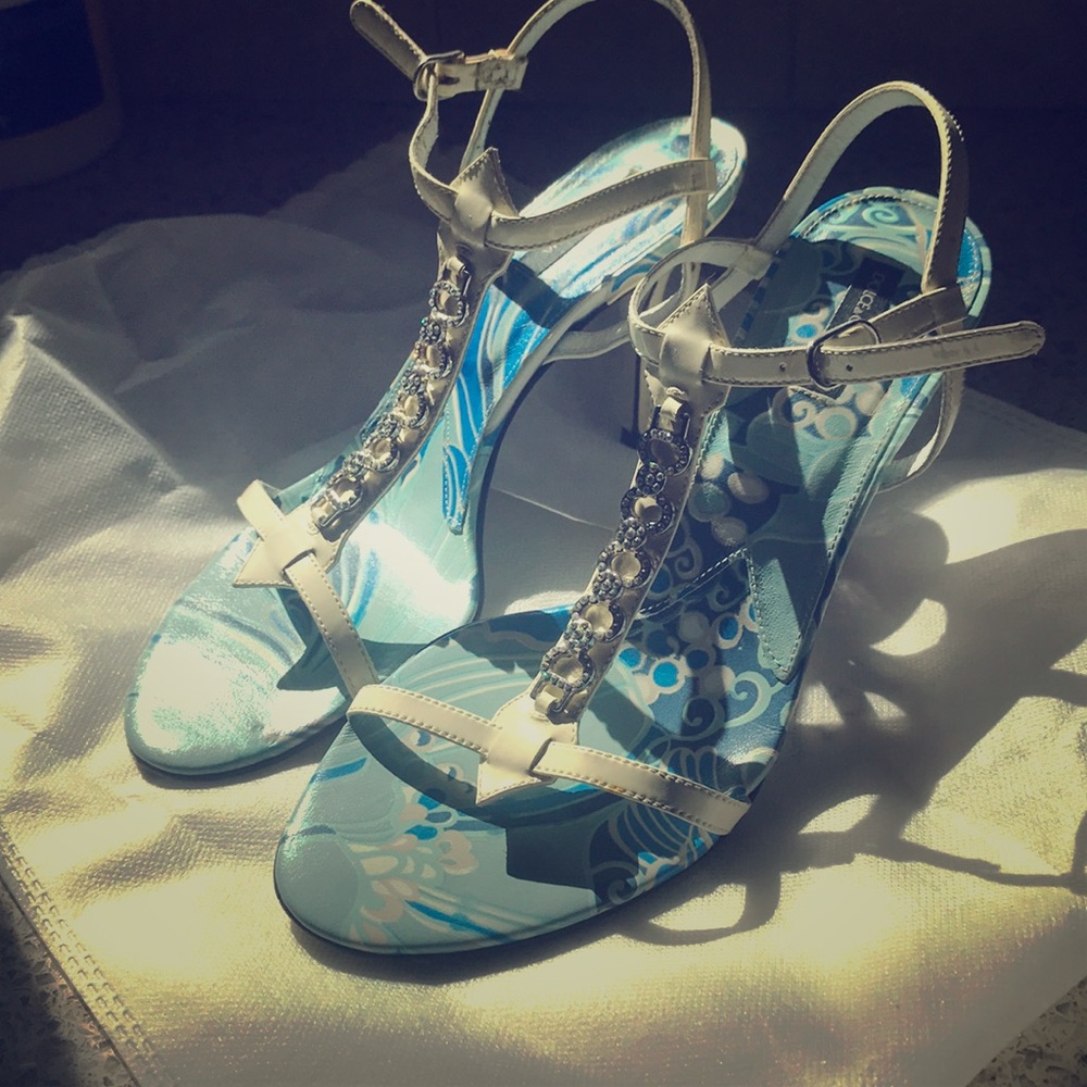 Strappy Dolce & Gabbana heels.